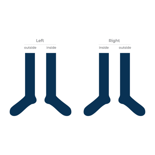 BSKL - Navy Knee Length Socks (2 Packs)